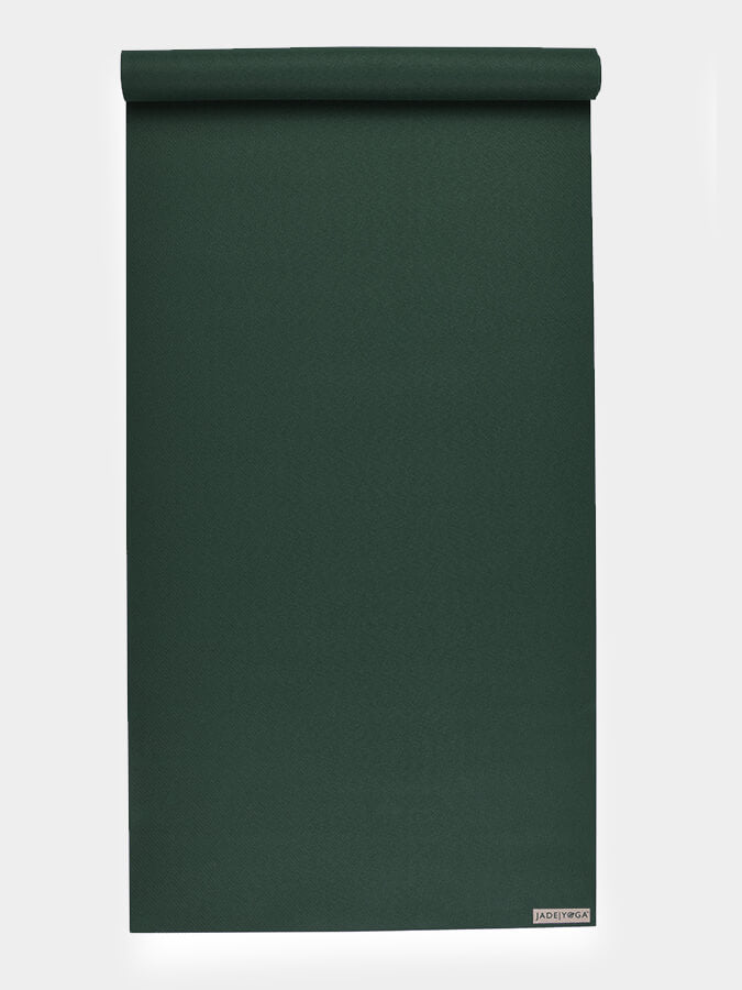 Esterilla de yoga de caucho natural Jade Yoga Harmony de 74" y 5 mm