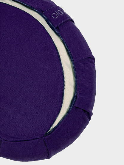 European Organic Buckwheat Zafu Crescent Meditation Cushion